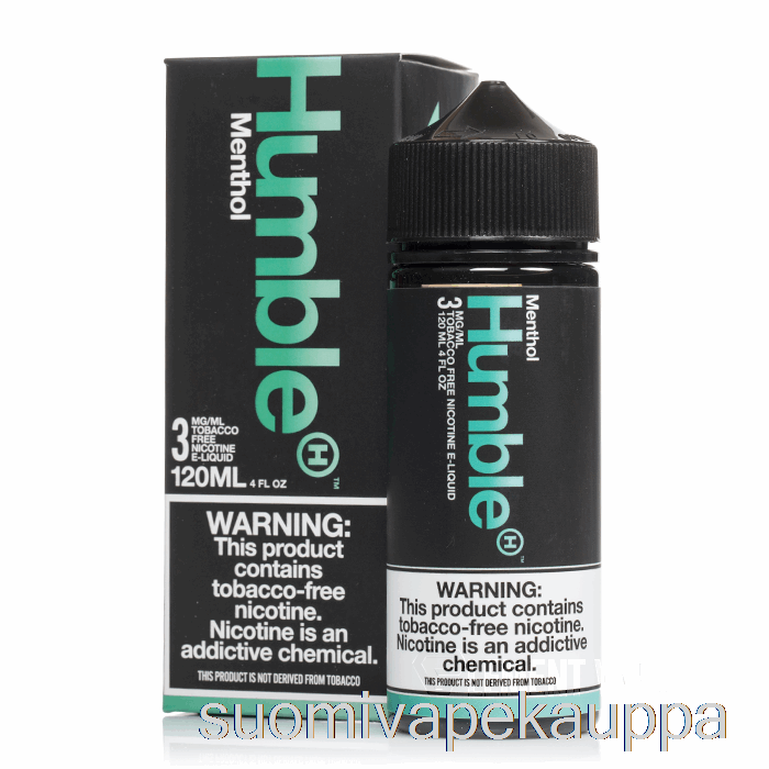 Vape Netistä Mentoli - Nöyrä Mehu Co. - 120 Ml 0 Mg